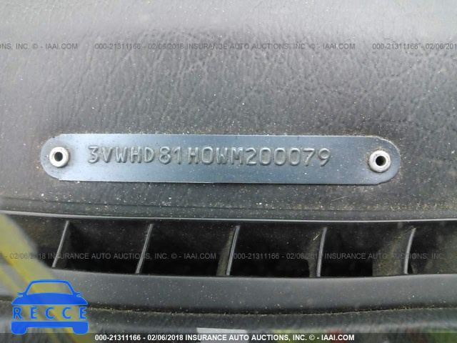 1998 VOLKSWAGEN GTI VR6 3VWHD81H0WM200079 image 8