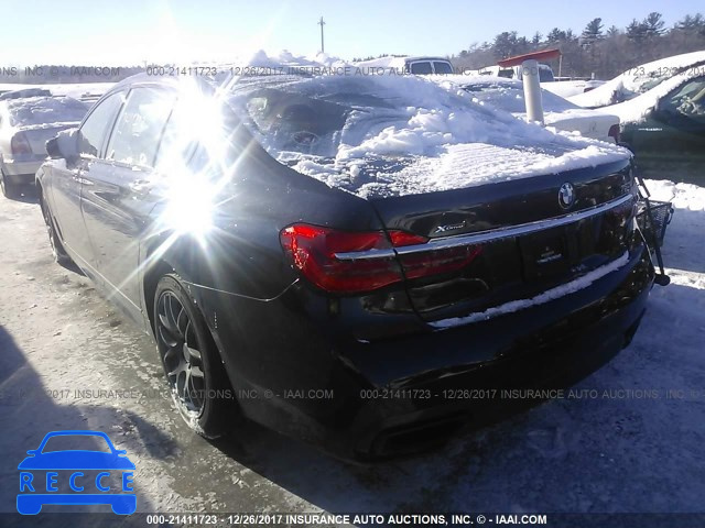 2016 BMW 750 XI WBA7F2C53GG416641 зображення 2