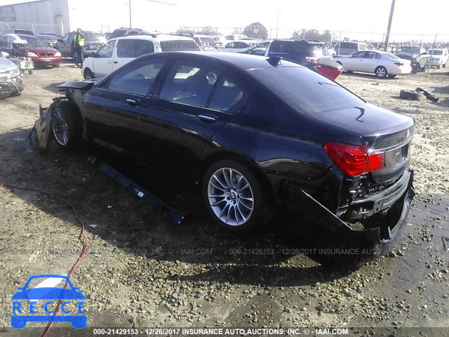 2011 BMW 740 I WBAKA4C56BC612657 зображення 2