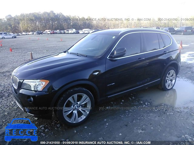 2012 BMW X3 XDRIVE35I 5UXWX7C5XCL975256 зображення 1