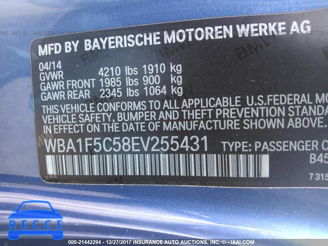 2014 BMW 228 I WBA1F5C58EV255431 Bild 8