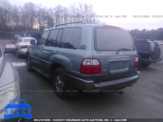 2001 LEXUS LX 470 JTJHT00W313504523 Bild 2