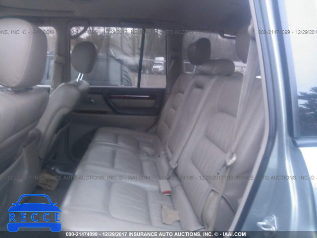 2001 LEXUS LX 470 JTJHT00W313504523 зображення 7