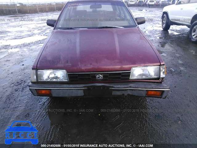 1986 SUBARU GL 4WD JF2AN53B4GE482891 зображення 5