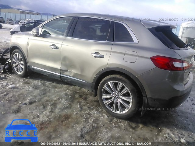 2017 LINCOLN MKX RESERVE 2LMPJ8LP7HBL15097 image 2