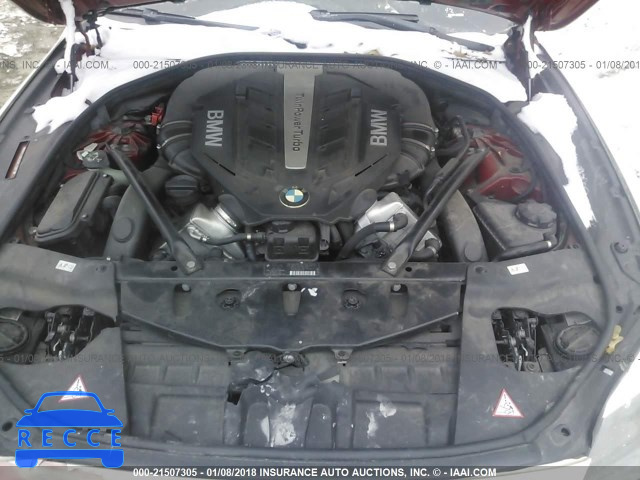 2012 BMW 650 I WBALZ3C53CDL73071 зображення 9