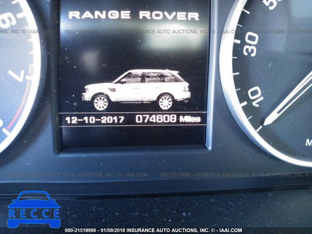 2013 LAND ROVER RANGE ROVER SPORT HSE SALSF2D4XDA808137 image 6