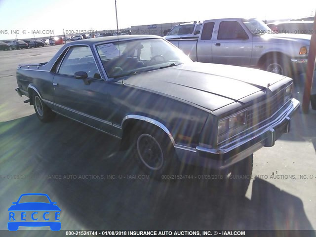 1984 CHEVROLET EL CAMINO 1GCCW80H0ER105284 image 0