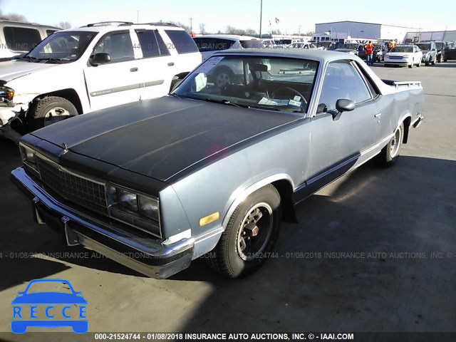 1984 CHEVROLET EL CAMINO 1GCCW80H0ER105284 image 1