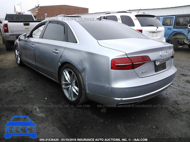 2015 AUDI A8 L QUATTRO WAU3GAFD9FN005800 image 2