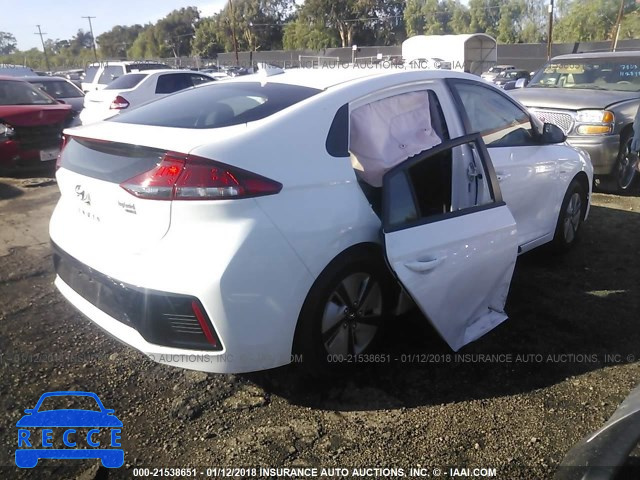 2017 HYUNDAI IONIQ BLUE KMHC65LC7HU036931 image 3