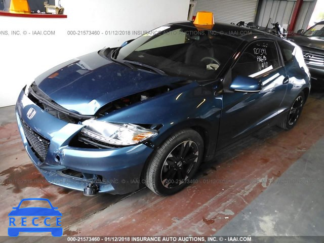 2015 HONDA CR-Z EX JHMZF1D63FS002461 image 1