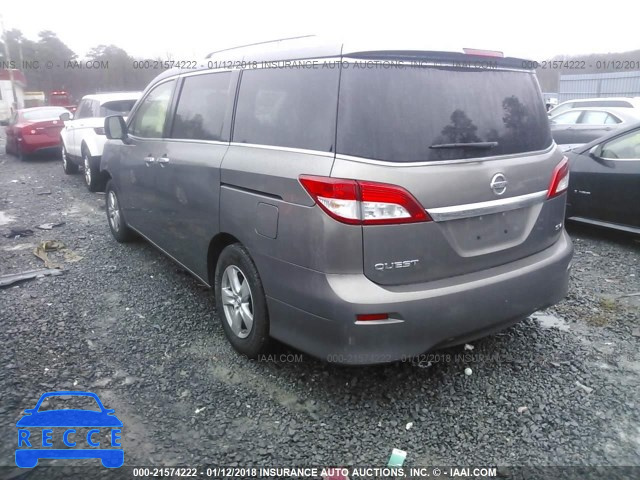 2016 NISSAN QUEST S/SV/SL/PLATINUM JN8AE2KP5G9155181 зображення 2