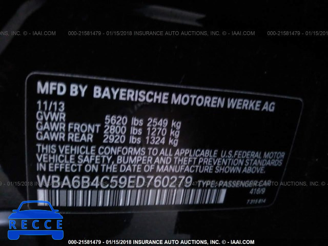 2014 BMW 650 XI/GRAN COUPE WBA6B4C59ED760279 Bild 8