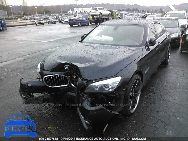 2015 BMW 740 LXI WBAYF4C59FGS99257 image 1