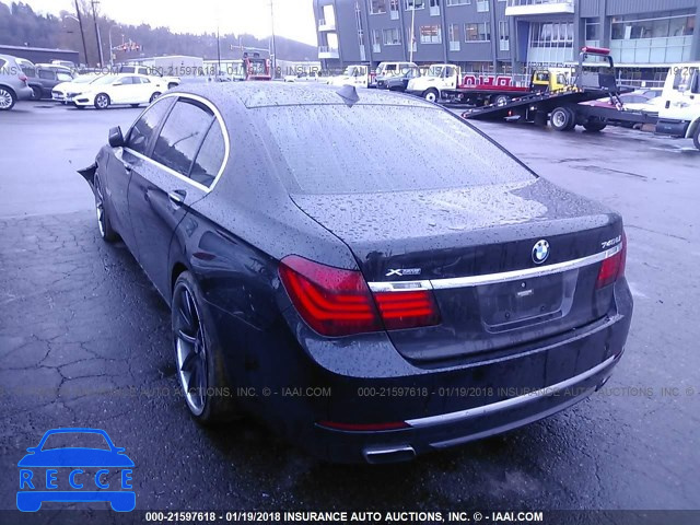 2015 BMW 740 LXI WBAYF4C59FGS99257 image 2