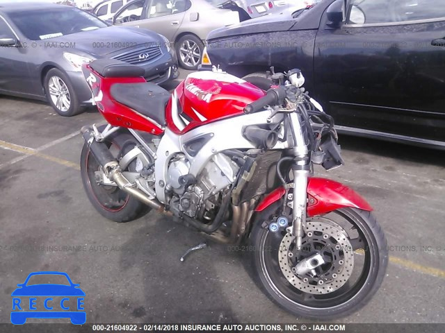 2002 YAMAHA YZFR6 L JYARJ04E72A020409 image 0