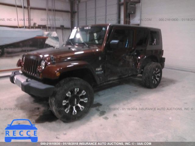2008 JEEP WRANGLER UNLIMITE SAHARA 1J4GA59138L542332 image 1