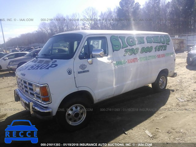 1992 DODGE RAM VAN B250 2B6HB21Y4NK164830 image 1