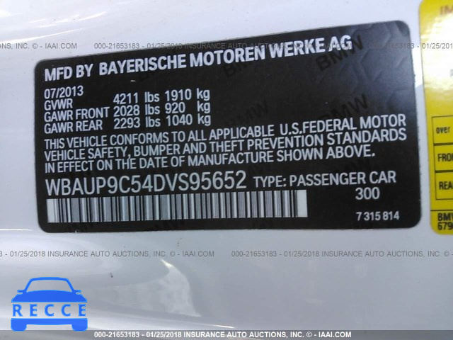 2013 BMW 128 I WBAUP9C54DVS95652 зображення 8