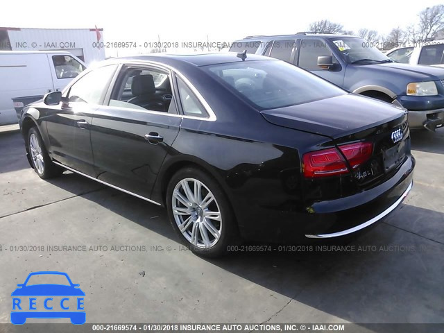 2014 AUDI A8 L QUATTRO WAURGAFD0EN013132 зображення 2