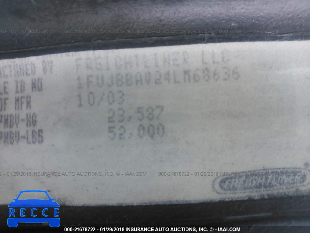 2004 FREIGHTLINER ST120 ST120 1FUJBBAV24LM68636 image 9