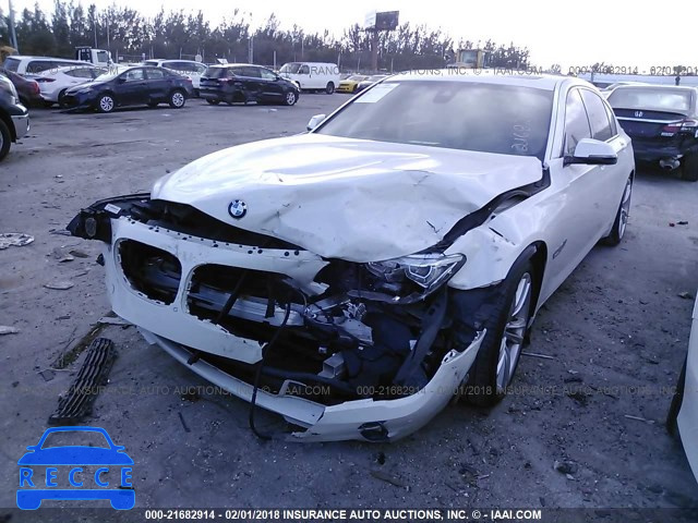 2014 BMW 750 LI WBAYE8C52ED134757 зображення 1