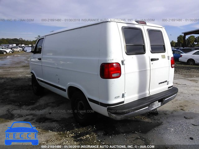 2001 DODGE RAM VAN B1500 2B7HB11X91K552949 image 2