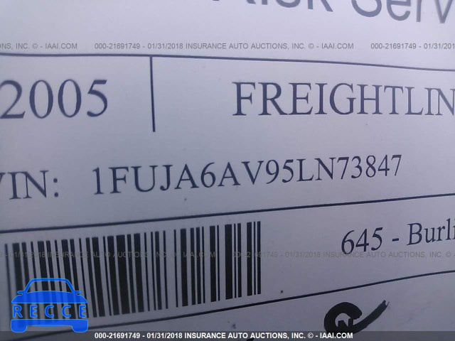 2005 FREIGHTLINER COLUMBIA COLUMBIA 1FUJA6AV95LN73847 image 9