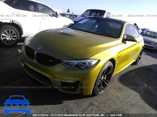 2015 BMW M4 WBS3R9C55FK332908 image 1