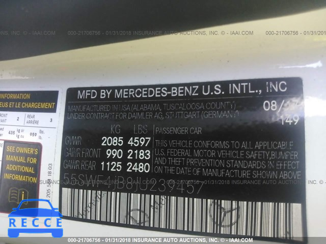 2018 MERCEDES-BENZ C 300 55SWF4JB8JU239457 зображення 8