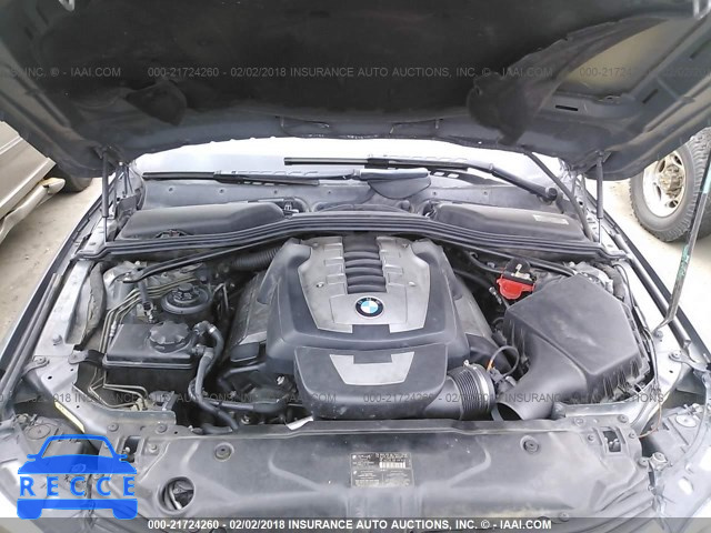 2006 BMW 550 I WBANB535X6CP02982 image 9