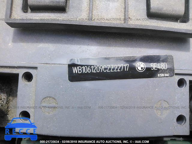 2012 BMW K1600 GTL WB1061209CZZ22717 зображення 9