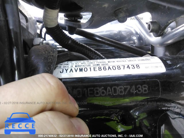 2006 YAMAHA XVS65 A JYAVM01E86A087438 image 9