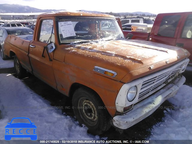 1969 FORD PICKUP F10YRE94021 зображення 0