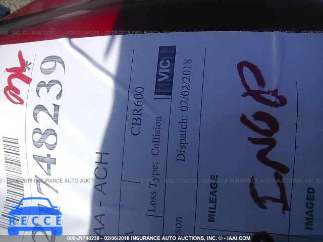 2003 HONDA CBR600 RR JH2PC37073M006248 image 6