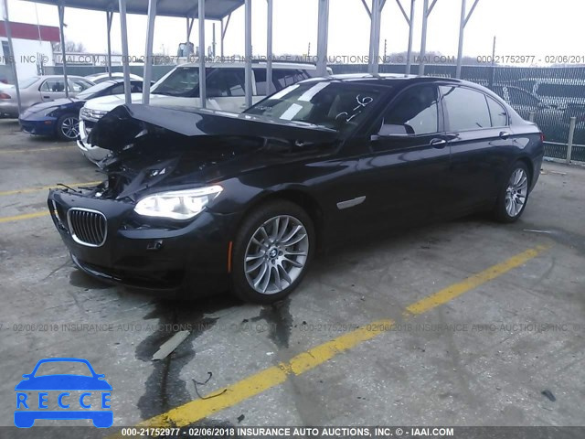 2014 BMW 750 LXI WBAYF8C53ED652776 зображення 1