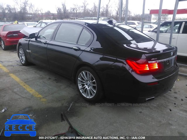 2014 BMW 750 LXI WBAYF8C53ED652776 зображення 2