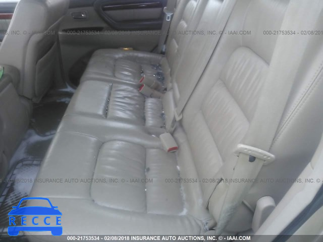 2000 LEXUS LX 470 JT6HT00W3Y0091167 image 7