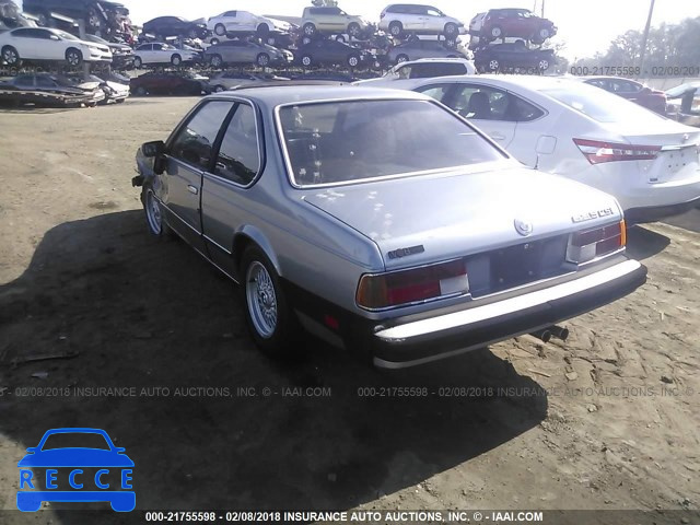 1985 BMW 635 CSI AUTOMATICATIC WBAEC8405F0611718 image 2