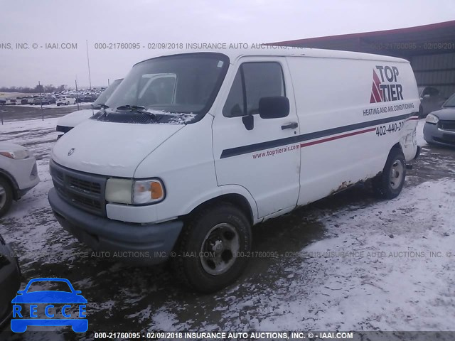 1997 DODGE RAM VAN B2500 2B7HB21Y9VK524637 зображення 1