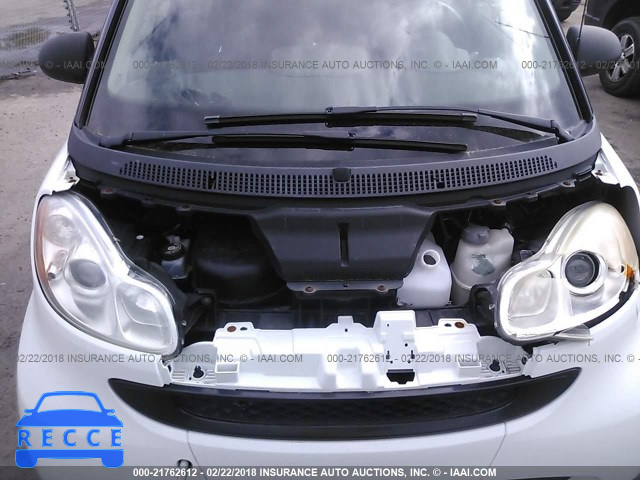 2010 SMART FORTWO PURE/PASSION WMEEJ3BA7AK360075 зображення 9