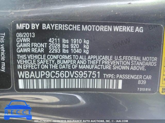 2013 BMW 128 I WBAUP9C56DVS95751 зображення 8
