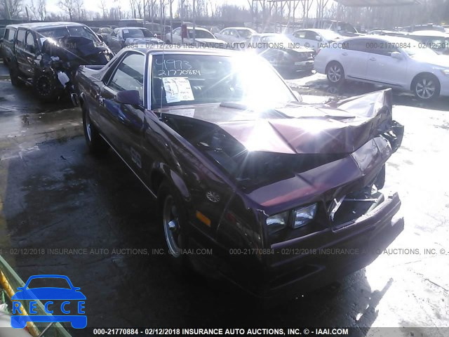 1986 CHEVROLET EL CAMINO 3GCCW80H8GS914127 image 0