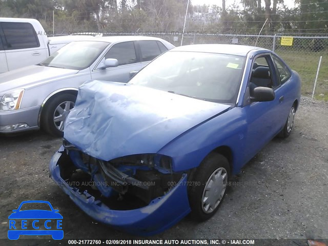 2002 MITSUBISHI MIRAGE DE JA3AY11A42U041820 image 1