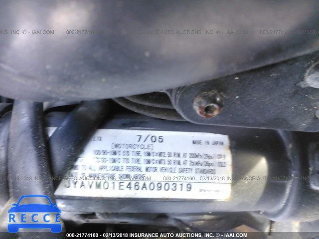 2006 YAMAHA XVS65 A JYAVM01E46A090319 image 9