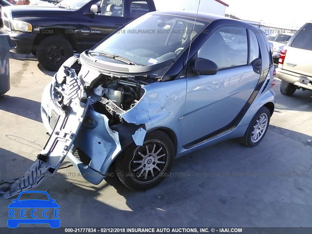 2012 SMART FORTWO PURE/PASSION WMEEJ3BA9CK539270 зображення 1