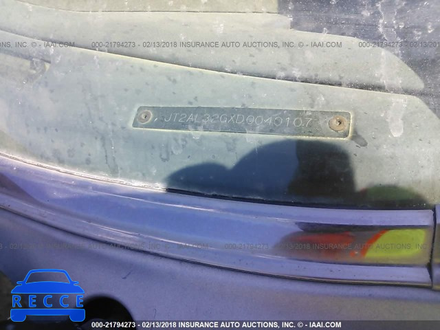 1983 TOYOTA TERCEL DELUXE JT2AL32GXD0040107 image 8