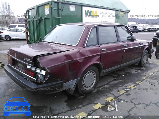 1989 VOLVO 244 DL/GL YV1AX884XK1373091 Bild 3