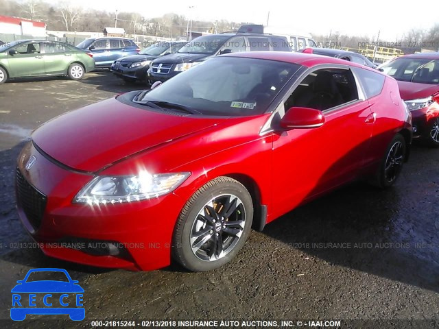 2015 HONDA CR-Z EX JHMZF1D62FS003682 image 1